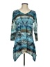 World Unity Teal 3/4 Sleeve Top Size S - photo 1