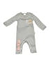 Estella Stripes Ivory Long Sleeve Onesie 0-3 MO / 3 MO - photo 1