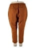 On 34th Solid Brown Casual Pants Size 2X - photo 2
