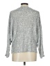Sadie & Sage Metallic Silver Pullover Sweater Size L - photo 2