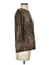 Assorted Brands Animal Print Brown Pullover Sweater Size XS - photo 4