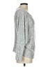 Sadie & Sage Metallic Silver Pullover Sweater Size L - photo 4