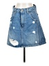 Reformation Blue Denim Skirt Size 26 waist - photo 1