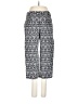 Ann Taylor Print Black Casual Pants Size 4 - photo 1