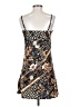 Shein 100% Polyester Paisley Brown Cocktail Dress Size S - photo 2