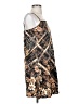 Shein 100% Polyester Paisley Brown Cocktail Dress Size S - photo 4