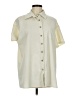 Unbranded Color Block Ivory Short Sleeve Blouse Size M - photo 1