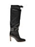 Gucci 100% Leather Black Boots Size EU (IT) 38 1/2 / US 8 1/2 - photo 1