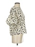 TCEC 100% Polyester Print Ivory Short Sleeve Blouse Size S - photo 4