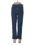 Paige Chevron-herringbone Blue Jeans Size 30 waist - photo 1