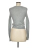 Victoria's Secret 100% Cotton Metallic Silver Gray Pullover Sweater Size M (estimated) - photo 2