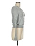 Victoria's Secret 100% Cotton Metallic Silver Gray Pullover Sweater Size M (estimated) - photo 4