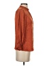 Maison d' Amelie 100% Polyester Orange 3/4 Sleeve Blouse Size XS - photo 4
