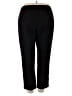 Bend Over 100% Polyester Solid Black Dress Pants Size 20 - photo 2