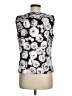 St. John Gray Sleeveless Blouse Size M - photo 2
