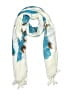 Unbranded Ivory Blue Scarf One size - photo 1