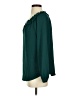 J.Crew 100% Polyester Teal 3/4 Sleeve Blouse Size S - photo 5