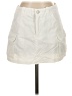 Shein 100% Polyamide Solid White Casual Skirt Size S - photo 1