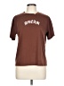 Shein Brown Short Sleeve T-Shirt Size L - photo 1