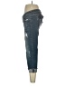 Ariya Jeans Stars Silver Blue Jeans Size 9 - photo 5
