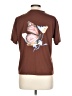 Shein Brown Short Sleeve T-Shirt Size L - photo 2