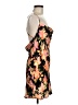 Assorted Brands 100% Viscose Tropical Orange Cocktail Dress Size M - photo 4