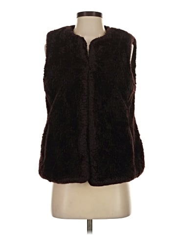 Ann Taylor LOFT Faux Fur Vest (view 1)