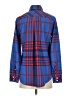 Vineyard Vines 100% Polyester Plaid Blue Long Sleeve Blouse Size 2 - photo 2