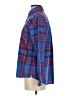 Vineyard Vines 100% Polyester Plaid Blue Long Sleeve Blouse Size 2 - photo 5