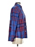 Vineyard Vines 100% Polyester Plaid Blue Long Sleeve Blouse Size 2 - photo 4
