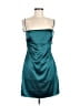 Lucy In The Sky 100% Polyester Teal Cocktail Dress Size M - photo 1