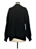 Fashion 100% Acrylic Solid Black Pullover Sweater Size M - photo 2