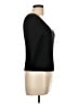 Caslon 100% Cotton Black Cardigan Size L (petite) - photo 4