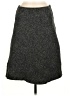 George 100% Polyester Tweed Gray Casual Skirt Size 8 - photo 1