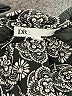 DR2 100% Polyester Print Gray Casual Dress Size M - photo 7