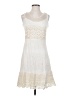 Young Essence 100% Polyester Ivory Cocktail Dress Size S - photo 1
