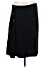St. John Solid Black Casual Skirt Size 6 - photo 1