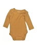 Rabbit Moon Gold Long Sleeve Onesie Size 0-3 mo - photo 1