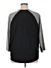 Holiday Time Black 3/4 Sleeve T-Shirt Size 1X - photo 2