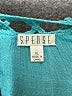Spense Teal 3/4 Sleeve Blouse Size XL - photo 7