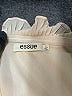 Essue 100% Polyester Ivory 3/4 Sleeve Blouse Size L - photo 4