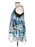 Jaime 100% Polyester Blue Sleeveless Blouse Size L - photo 5