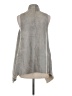 TCEC Gray Faux Fur Vest Size M - photo 2