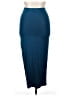 Assorted Brands Solid Blue Casual Skirt Size XL - photo 2