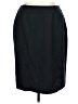 Jones Studio Solid Black Blue Formal Skirt Size 14 - photo 1