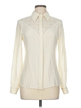 Crop By David Peck Long Sleeve Blouse