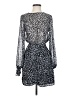Kookai 100% Polyester Animal Print Black Cocktail Dress Size EU 36 / US 6 - photo 1