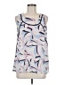 Noir Blue Sleeveless Blouse Size M - photo 1