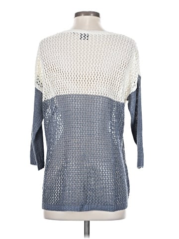 Blue Saks Fifth Avenue Pullover Sweater (view 2)