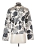 Assorted Brands 100% Rayon Print Ivory Black Blazer Size S - photo 2